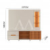 HOME LUKALIAM BRISE OFF WHITE NEW/JEQUITIBA HOME LUKALIAM BRISE OFF WHITE NEW/JEQUITIBA