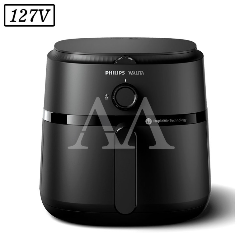 FRITADEIRA PHILIPS WALITA AIR FRYER NA130 6,2L 1700W 127V PRETO