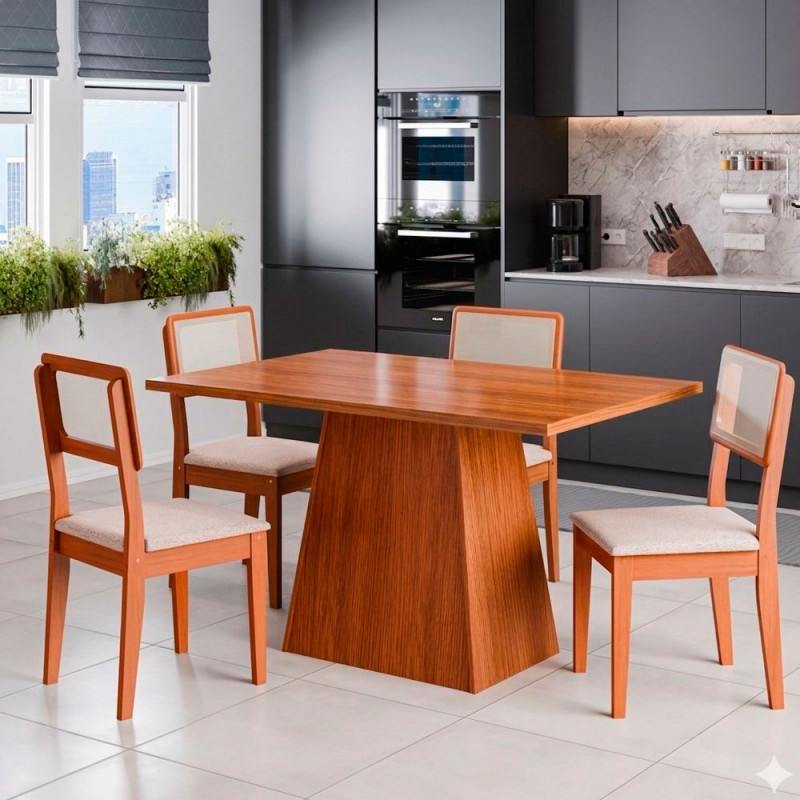 CJ MESA 4C DOBUE CORDOBA 137X80 CINAMOMO/NEVOA BOUCLE CJ MESA 4C DOBUE CORDOBA 137X80 CINAMOMO/NEVOA BOUCLE