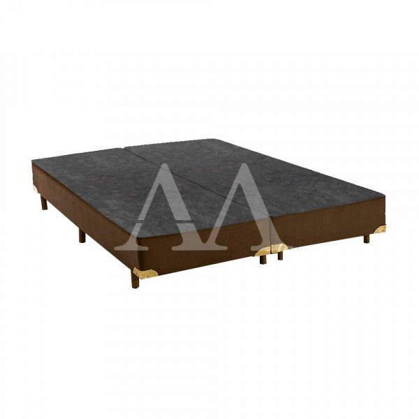 BASE BOX 96X203X30 RECONFLEX SOMIE SUEDE MARROM BASE BOX 96X203X30 RECONFLEX SOMIE SUEDE MARROM