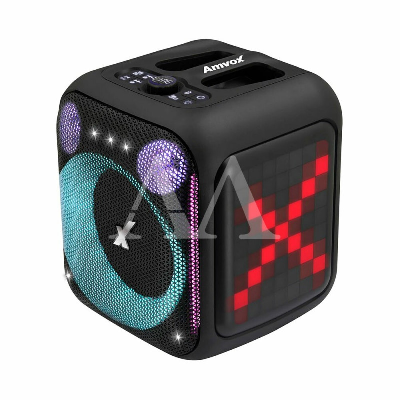 CAIXA DE SOM AMVOX AMPLIFICADORA ACA 410 NEON 410 WATS