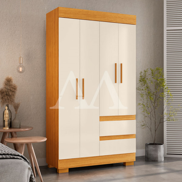 ROUPEIRO 4P ABRIR 2G ACP MAYA CINAMOMO/OFF WHITE ROUPEIRO 4P ABRIR 2G ACP MAYA CINAMOMO/OFF WHITE