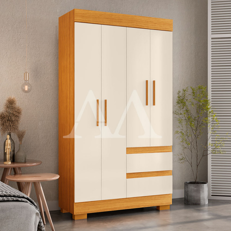 ROUPEIRO 4P ABRIR 2G ACP MAYA CINAMOMO/OFF WHITE ROUPEIRO 4P ABRIR 2G ACP MAYA CINAMOMO/OFF WHITE