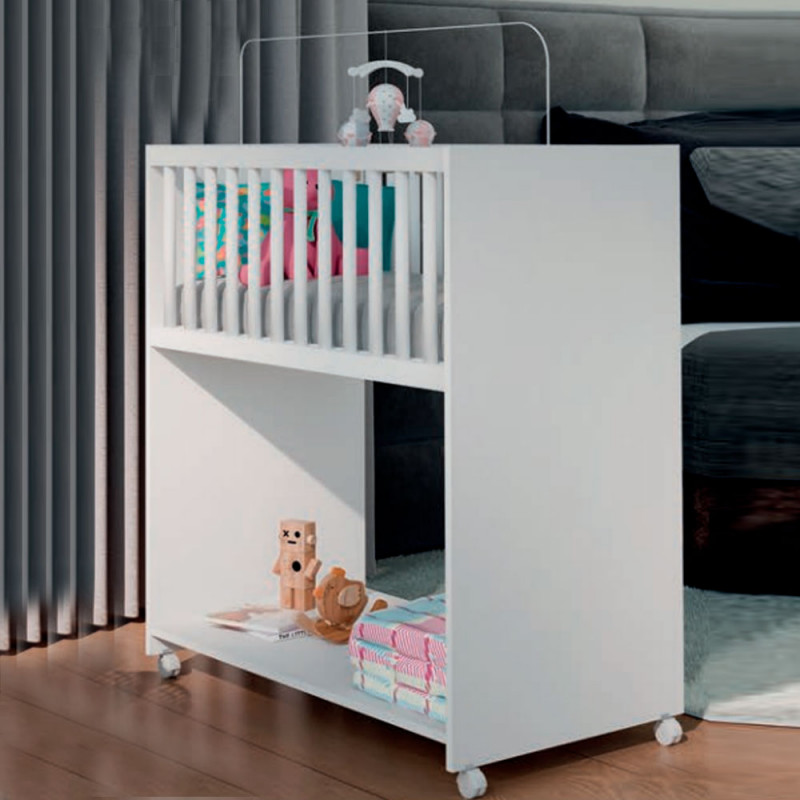 MINI BERCO JA BABY 2 EM 1 BRANCO