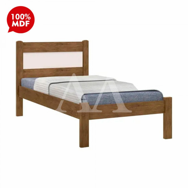 CAMA JA SOLTEIRO PRISMA JEQUITIBA/OFF WHITE CAMA JA SOLTEIRO PRISMA JEQUITIBA/OFF WHITE