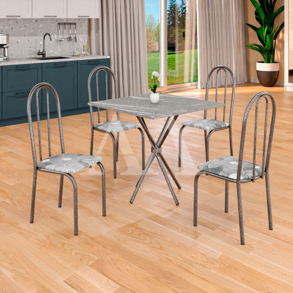 CJ MESA 4C MOVEIS TEIXEIRA UBATUBA QUADRADA 70x70 PARAOPEBA / MARTELADO CJ MESA 4C MOVEIS TEIXEIRA UBATUBA QUADRADA 70x70 PARAOPEBA / MARTELADO