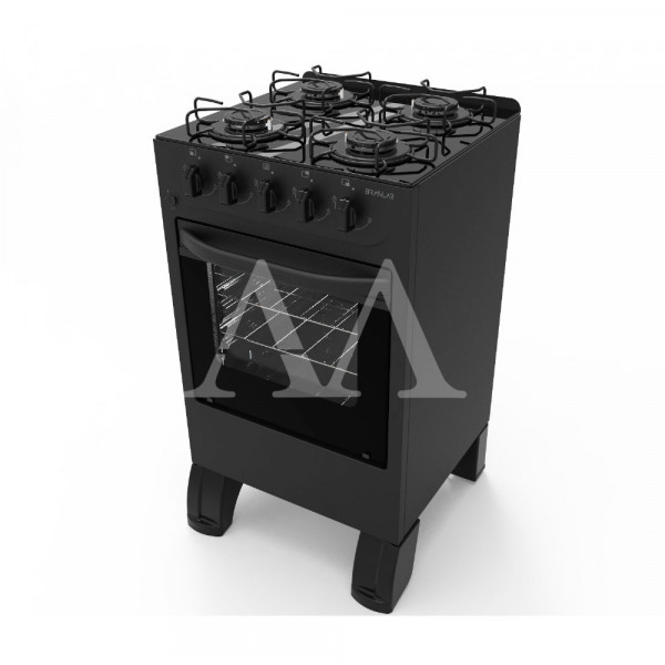 FOGAO 4B BRASLAR CARINA GLASS MESA VIDRO BLACK FOGAO 4B BRASLAR CARINA GLASS MESA VIDRO BLACK