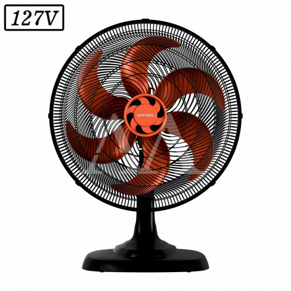 VENTILADOR VENTISOL MESA 50CM 6 PAS 3 VEL 127V BRONZE VENTILADOR VENTISOL MESA 50CM 6 PAS 3 VEL 127V BRONZE