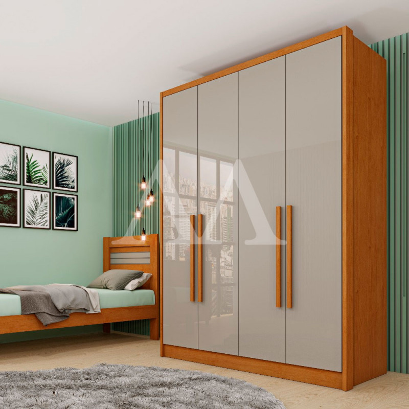 ROUPEIRO 4P. ABRIR 2G TCIL DINAMARCA C/ PES CINAMOMO / OFF WHITE ROUPEIRO 4P. ABRIR 2G TCIL DINAMARCA C/ PES CINAMOMO / OFF WHITE