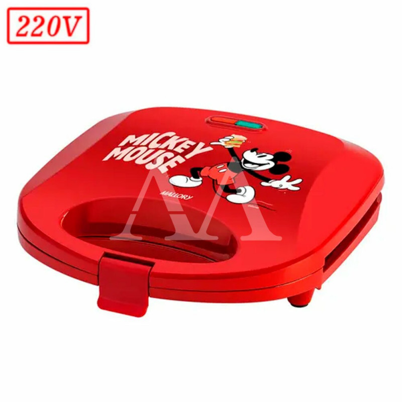 SANDUICHEIRA MALLORY DISNEY MICKEY MOUSE FUNNY PLATES 750W 220V SANDUICHEIRA MALLORY DISNEY MICKEY MOUSE FUNNY PLATES 750W 220V
