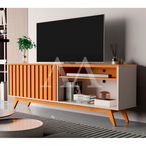 RACK GIGA BURITI RIPADO 1.6 OFF WHITE/NATURE RACK GIGA BURITI RIPADO 1.6 OFF WHITE/NATURE