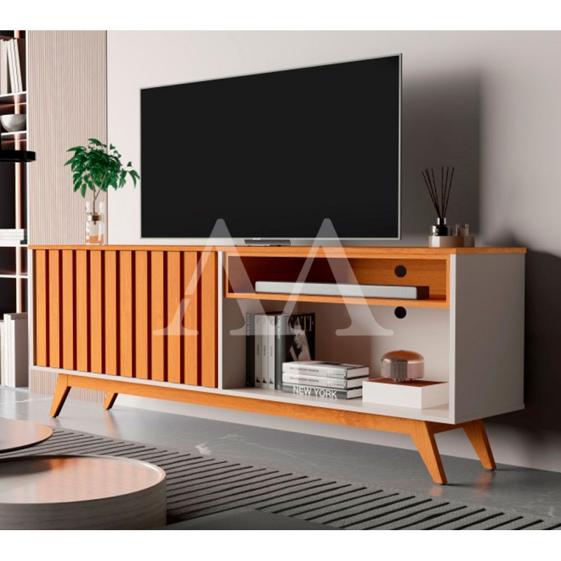 RACK GIGA BURITI RIPADO 1.6 OFF WHITE/NATURE RACK GIGA BURITI RIPADO 1.6 OFF WHITE/NATURE