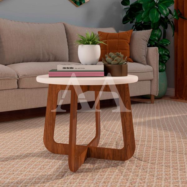 MESA CENTRO ARTELY JASMIN OFF WHITE/CEDRO MESA CENTRO ARTELY JASMIN OFF WHITE/CEDRO