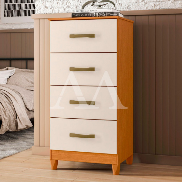 COMODA 4G ALBATROZ MOBI CINAMOMO/OFF WHITE COMODA 4G ALBATROZ MOBI CINAMOMO/OFF WHITE