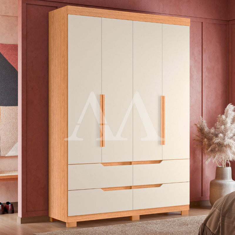 ROUPEIRO 4G 4P. ABRIR ALBATROZ DOBLE CINAMOMO/OFF WHITE ROUPEIRO 4G 4P. ABRIR ALBATROZ DOBLE CINAMOMO/OFF WHITE