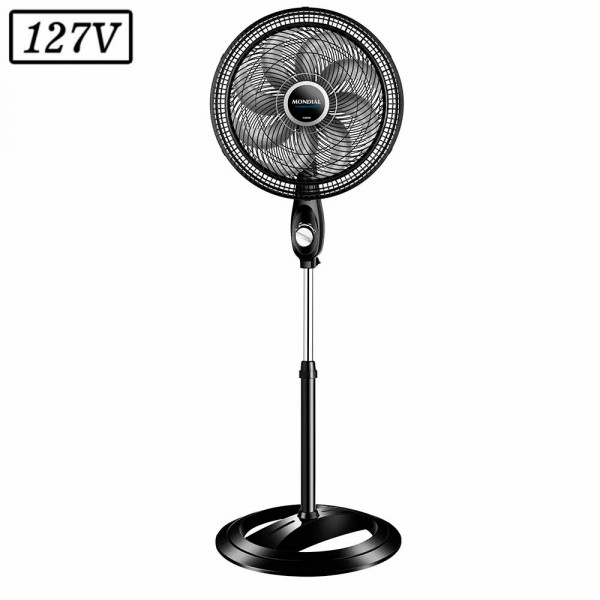 VENTILADOR MONDIAL VTX-40C-8P TURBO COLUNA 40CM 8 PAS 3 VEL 127V PRETO VENTILADOR MONDIAL VTX-40C-8P TURBO COLUNA 40CM 8 PAS 3 VEL 127V PRETO