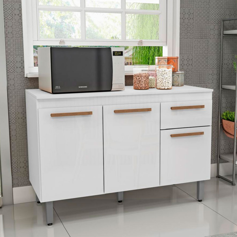 BALCAO DACHERI 3P 1G COPA 1.19 C/TAMPO BRANCO BALCAO DACHERI 3P 1G COPA 1.19 C/TAMPO BRANCO