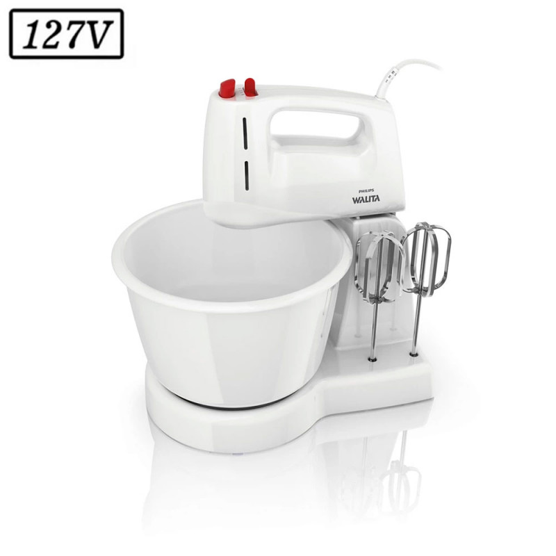 BATEDEIRA PHILIPS WALITA DAILY RI7000/41 1 TIGELA 3 VEL 250W 127V BRANCO BATEDEIRA PHILIPS WALITA DAILY RI7000/41 1 TIGELA 3 VEL 250W 127V BRANCO