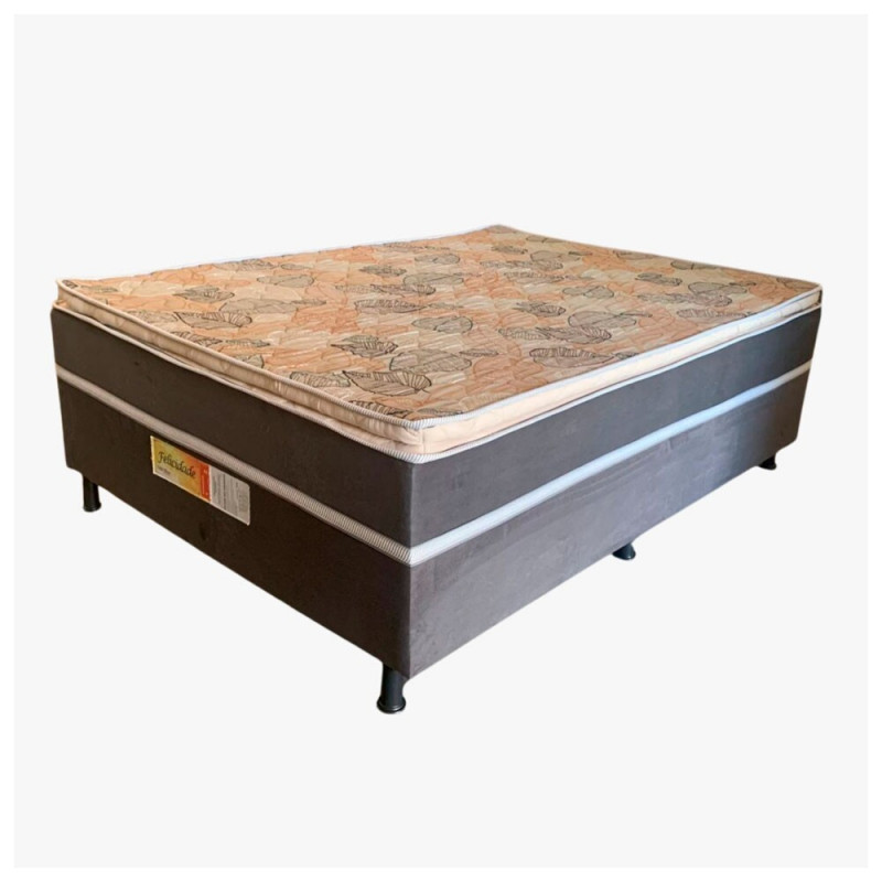 CAMA BOX D28 138X188X53 REMFLEX COLCHOBOX FELICIDADE CAMA BOX D28 138X188X53 REMFLEX COLCHOBOX FELICIDADE