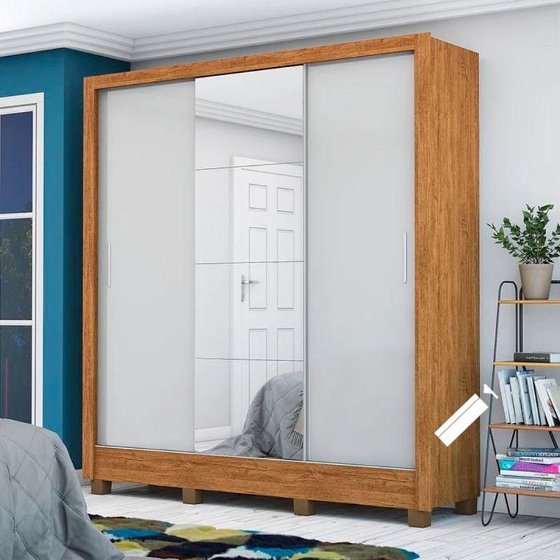 ROUPEIRO 3P. CORRER 3G CARIOCA SANTIAGO PLUS GOLD C/ESP E C/PE CINAMOMO/OFF WHITE ROUPEIRO 3P. CORRER 3G CARIOCA SANTIAGO PLUS GOLD C/ESP E C/PE CINAMOMO/OFF WHITE