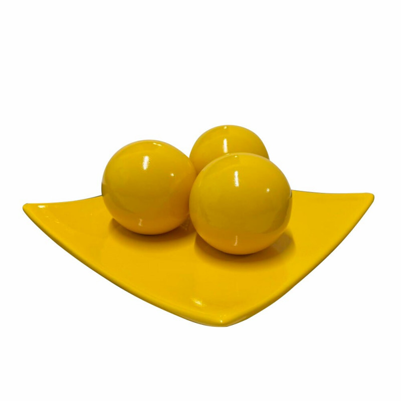 FRUT QUADRADA PQ CERAMICA AMARELO FRUT QUADRADA PQ CERAMICA AMARELO