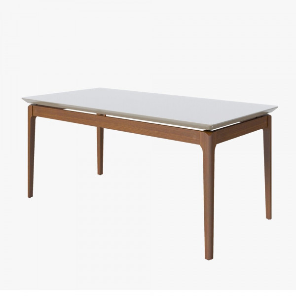 MESA IMCAL WIND 1.6 C/ VIDRO RETANGULAR OFF WHITE / NATURE MESA IMCAL WIND 1.6 C/ VIDRO RETANGULAR OFF WHITE / NATURE