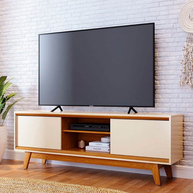 RACK BANCADA MADETEC ATLAS CINAMOMO/OFF WHITE RACK BANCADA MADETEC ATLAS CINAMOMO/OFF WHITE