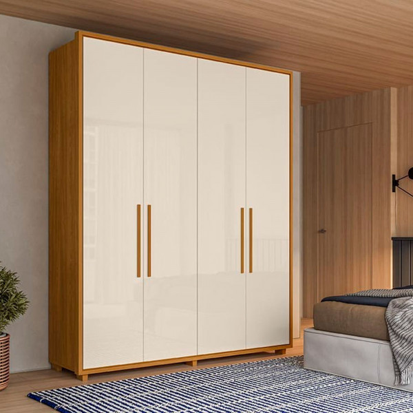 ROUPEIRO 4P. ABRIR 3G MADETEC GRECO C/ESP E C/PES CINAMOMO/OFF WHITE ROUPEIRO 4P. ABRIR 3G MADETEC GRECO C/ESP E C/PES CINAMOMO/OFF WHITE