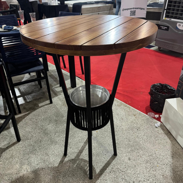 MESA PAONANDA BISTRO BAR C/CORDA RIPADO PRETO FOSCO MESA PAONANDA BISTRO BAR C/CORDA RIPADO PRETO FOSCO