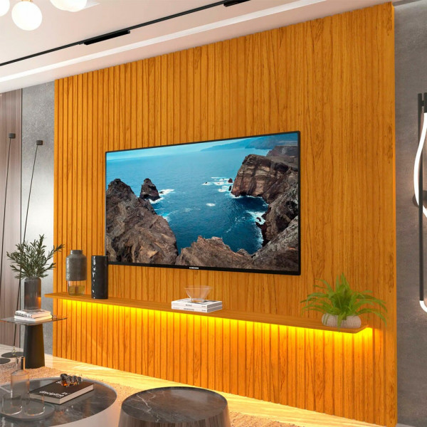 PAINEL GELIUS NOBRE RIPADO 2.3 C/LED NATURALE PAINEL GELIUS NOBRE RIPADO 2.3 C/LED NATURALE