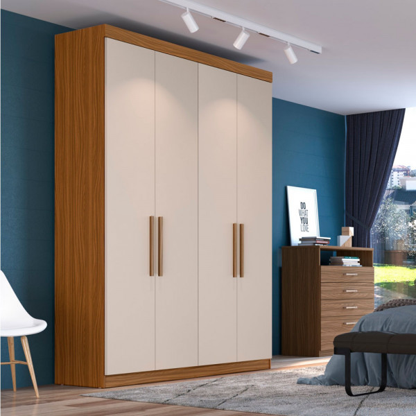 ROUPEIRO 4P. ABRIR 2G HERVAL PH1714 C/PES CARVALHO VERMONTT/OFF WHITE ROUPEIRO 4P. ABRIR 2G HERVAL PH1714 C/PES CARVALHO VERMONTT/OFF WHITE