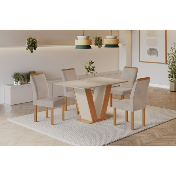 CJ MESA 4C CEL MOVEIS QATAR RETANGULAR 120X80 TAMPO LONDRES PLUS S/VDO CAD.LONDRES TEC 169 CINAMOMO/OFF CJ MESA 4C CEL MOVEIS QATAR RETANGULAR 120X80 TAMPO LONDRES PLUS S/VDO CAD.LONDRES TEC 169 CINAMOMO/OFF