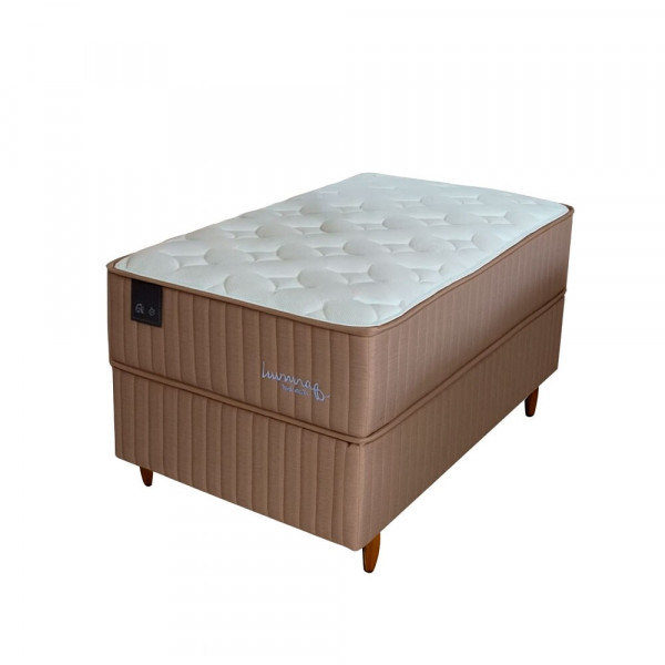 CJ BASE BOX/COLCHAO 88X188X67 PLUMATEX LUNNA PRIME MOLAS ENSACADAS CJ BASE BOX/COLCHAO 88X188X67 PLUMATEX LUNNA PRIME MOLAS ENSACADAS