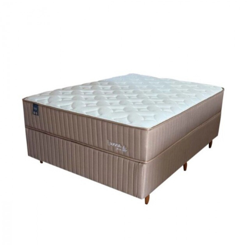 CJ BASE BOX/COLCHAO 108X188X67 PLUMATEX LUNNA PRIME MOLAS ENSACADAS CJ BASE BOX/COLCHAO 108X188X67 PLUMATEX LUNNA PRIME MOLAS ENSACADAS