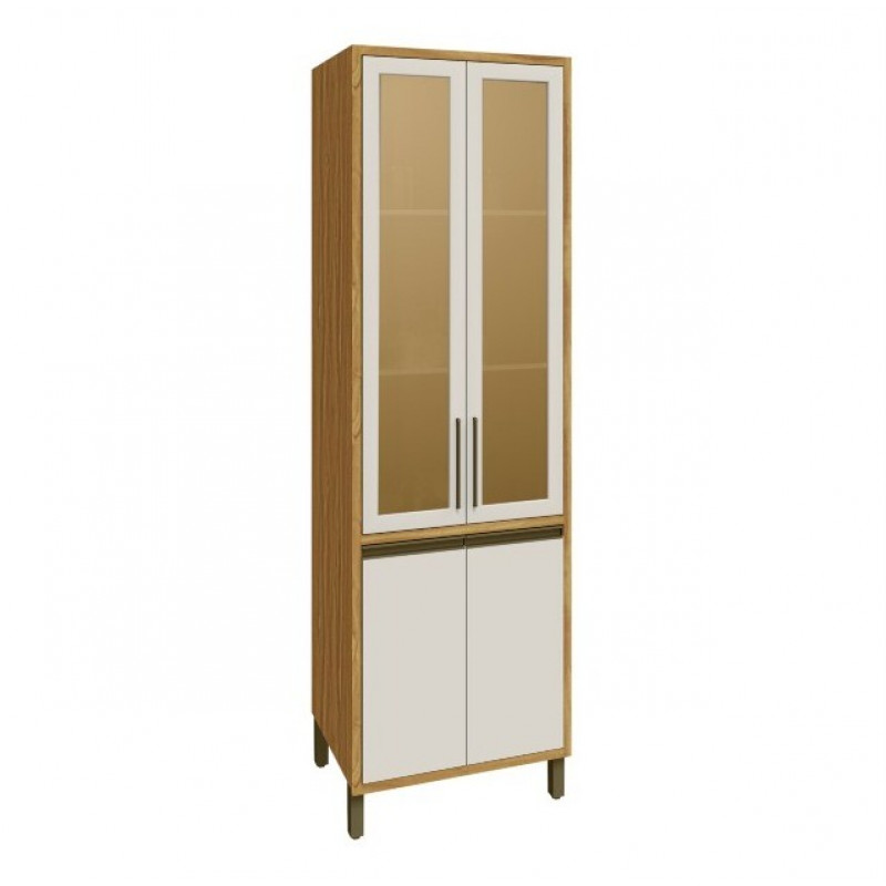 PANELEIRO CRISTALEIRA RONIPA REFLECTA TEMPRANILLO 70CM AMENDOA/OFF WHITE PANELEIRO CRISTALEIRA RONIPA REFLECTA TEMPRANILLO 70CM AMENDOA/OFF WHITE