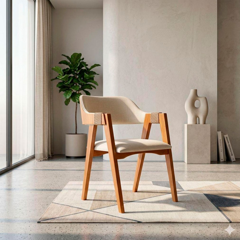 CADEIRA ART ASSENTOS FLORENÇA TEC 614 MEL