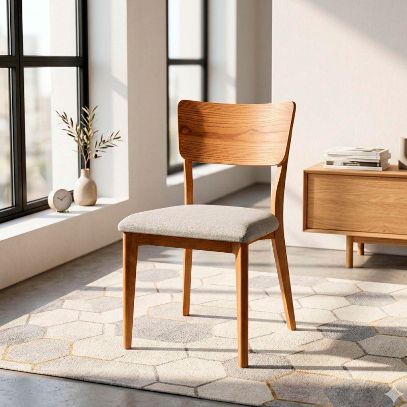 CJ 02 CADEIRAS ART ASSENTOS VIENA TEC 614 MEL