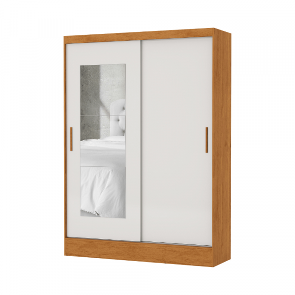 ROUPEIRO 2P. CORRER 2G CARIOCA SANTIAGO C/ESP E C/PE CINAMOMO/OFF WHITE ROUPEIRO 2P. CORRER 2G CARIOCA SANTIAGO C/ESP E C/PE CINAMOMO/OFF WHITE