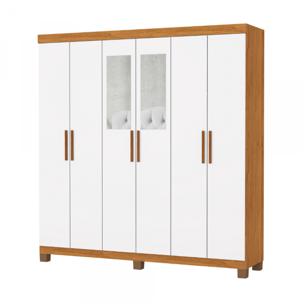 ROUPEIRO 6P. ABRIR 2G CARIOCA RECIFE GOLD C/ESP E C/PE CINAMOMO/BRANCO ROUPEIRO 6P. ABRIR 2G CARIOCA RECIFE GOLD C/ESP E C/PE CINAMOMO/BRANCO