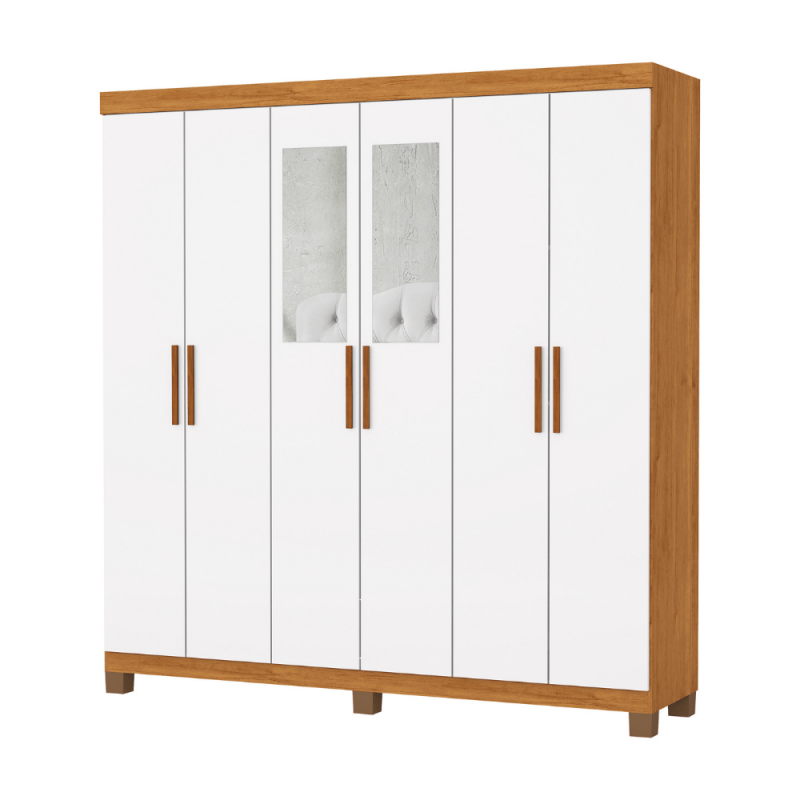 ROUPEIRO 6P. ABRIR 2G CARIOCA RECIFE GOLD C/ESP E C/PE CINAMOMO/BRANCO ROUPEIRO 6P. ABRIR 2G CARIOCA RECIFE GOLD C/ESP E C/PE CINAMOMO/BRANCO