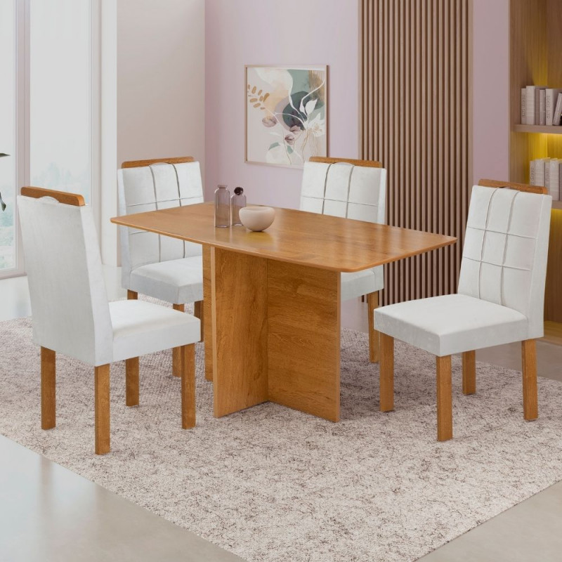 CJ MESA 4C CEL MOVEIS SALINAS RETANGULAR 120X80 TAMPO LONDRES CINA S/VDO CAD. SALINAS TEC 169 CINAMOMO CJ MESA 4C CEL MOVEIS SALINAS RETANGULAR 120X80 TAMPO LONDRES CINA S/VDO CAD. SALINAS TEC 169 CINAMOMO