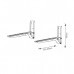 SUPORTE BRASFORMA P/ MICROONDAS BRANCO