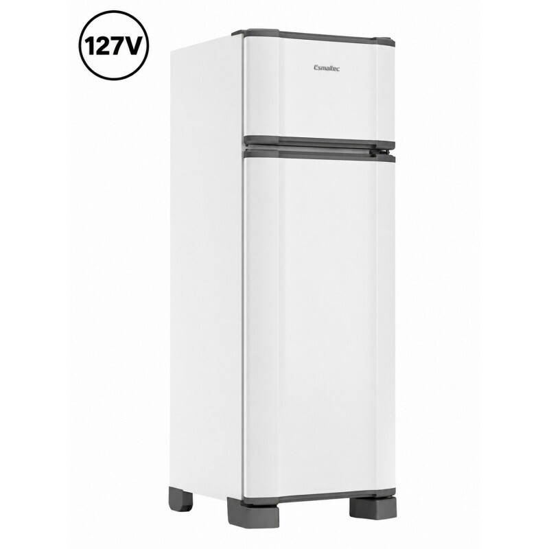 REFRIGERADOR ESMALTEC RCD34 PRO CYCLE DEFROST 277L 127V BRANCO
