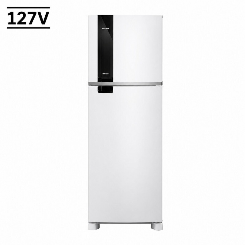 REFRIGERADOR BRASTEMP DOMEST BRM46 FROST FREE DUPLEX 385L 220V BRANCO REFRIGERADOR BRASTEMP DOMEST BRM46 FROST FREE DUPLEX 385L 220V BRANCO
