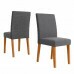 CJ MESA 6C POLIMAN HELO RETANGULAR 160X80 C/VIDRO CAD LUARA FREIJO/PRETO/GRISS